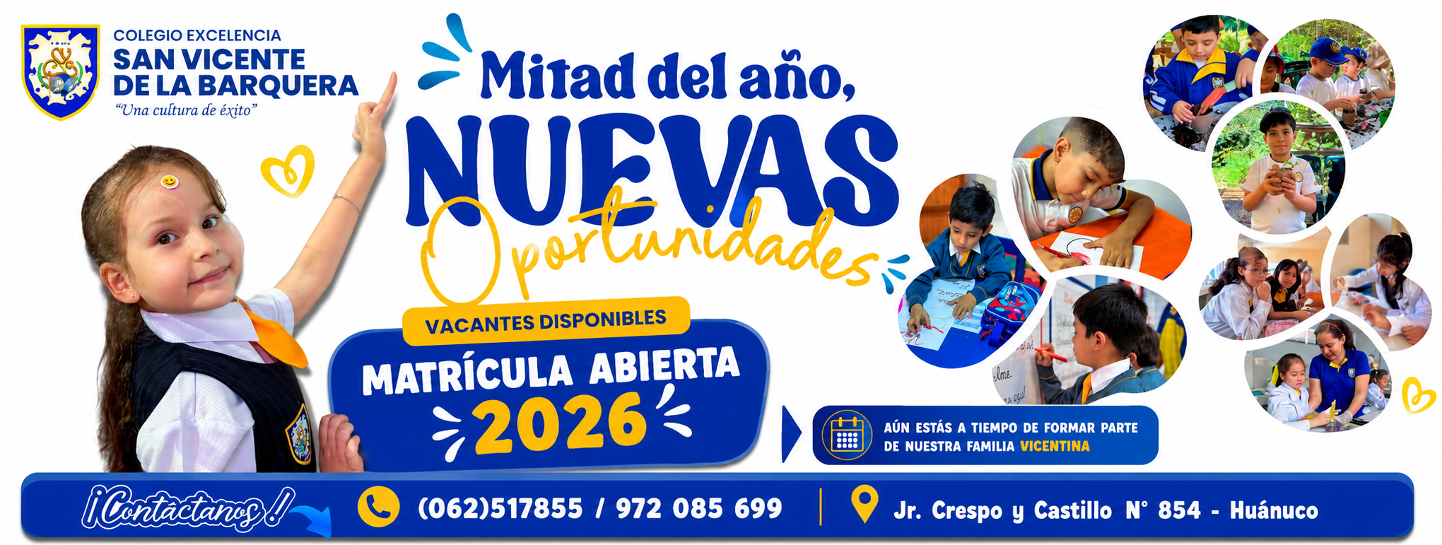 Matricula abierta 2026 San Vicente de la Barquera