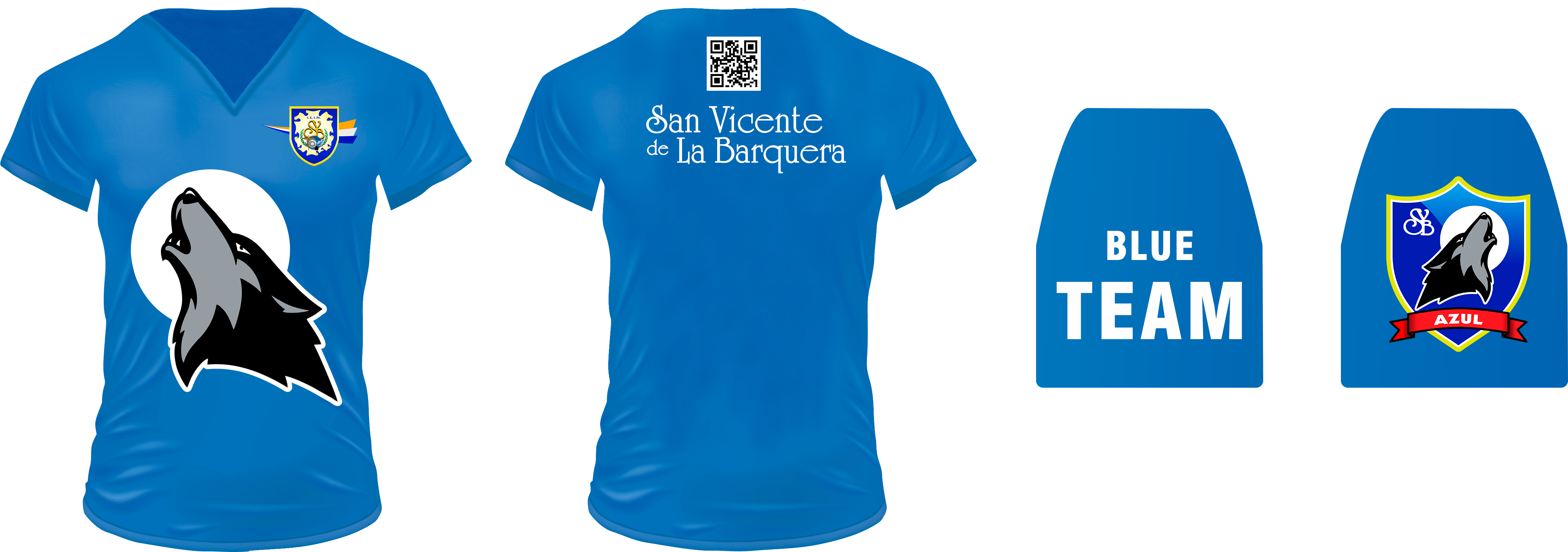 Camiseta azul